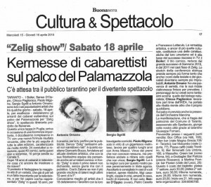 “Zelig Show” uno spettacolo da ricordare 03