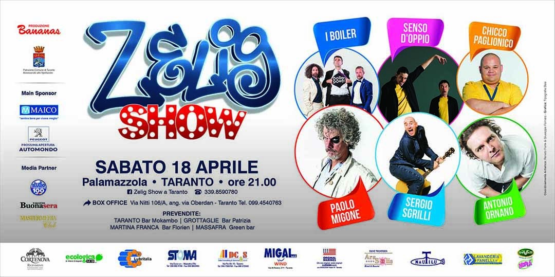 “Zelig Show” uno spettacolo da ricordare